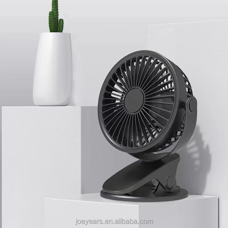 Newest Mini Desktop Fan, Portable, USB, 1200mAh, Cordless - detail 38