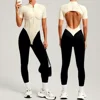 Beige and Black