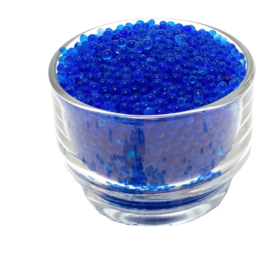 aquablue silica gel white orange or blue beads any size