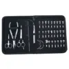 Kit de herramientas para extensiones de cabello plateado