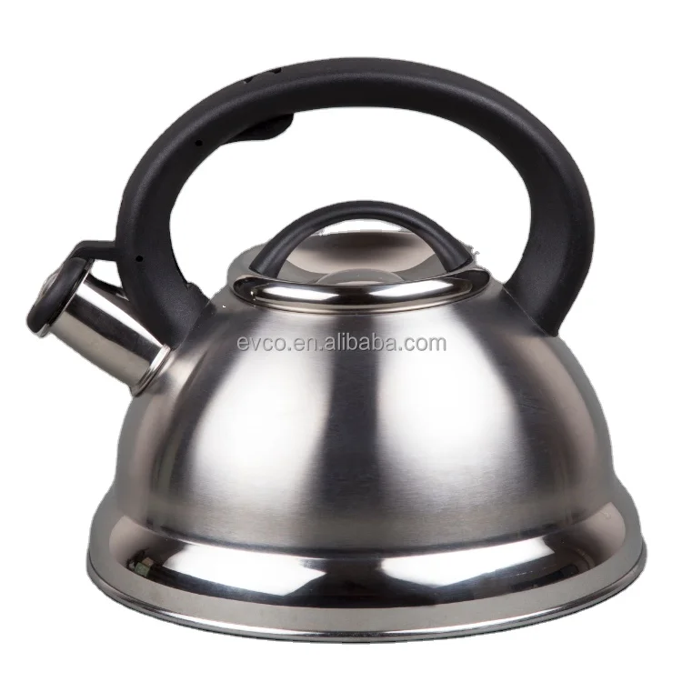 Creative Home Camille 3.0 Qt. Stainless Steel Whistling Tea Kettle