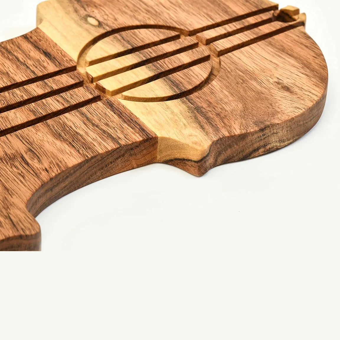 Materials Piatto in Legno di Acacia ø 27 cm