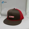 Brown and red