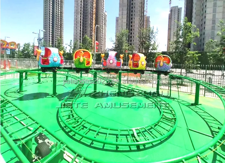 Popular Fairground Family Ride Snail Roller Coaster Amusement Park Outdoor Roller Coaster Ride For kids and Adult