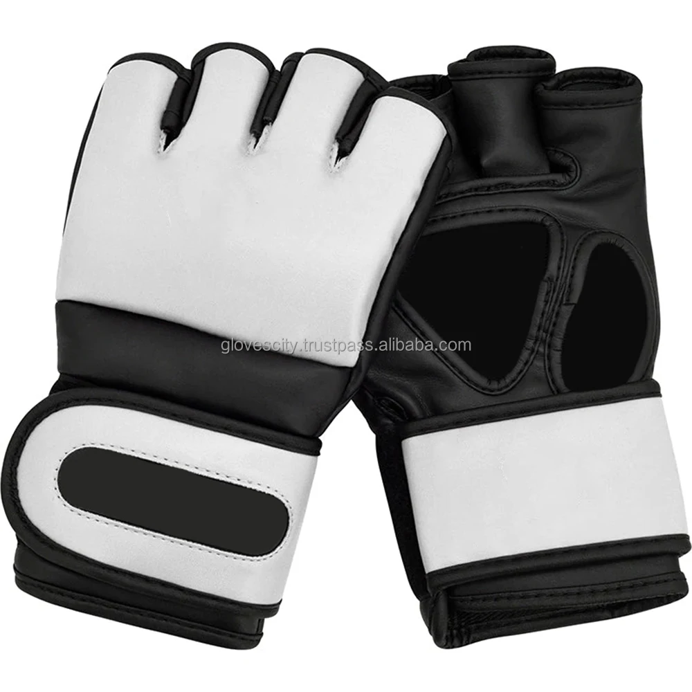 Professional Fighter Mixed Martial Arts Gloves With Open Palms - Buy ...