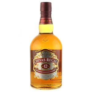 Chevas Regal 12 Years Old Blended Scotch Whiskey Malt and Oat Based Distilled and Bottled