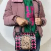 Pink & Black Checkered