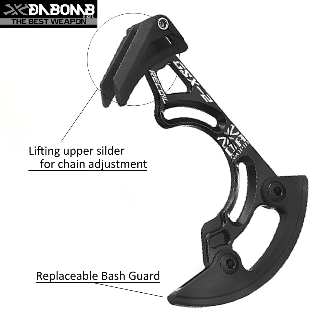 即決 Dabomb チェーンブロテクター フレーム保護 レッド 新品未使用 独特な店