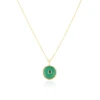 Green Onyx & Green CZ