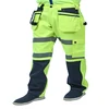 HI-VIS jaune avec contraste marine foncé