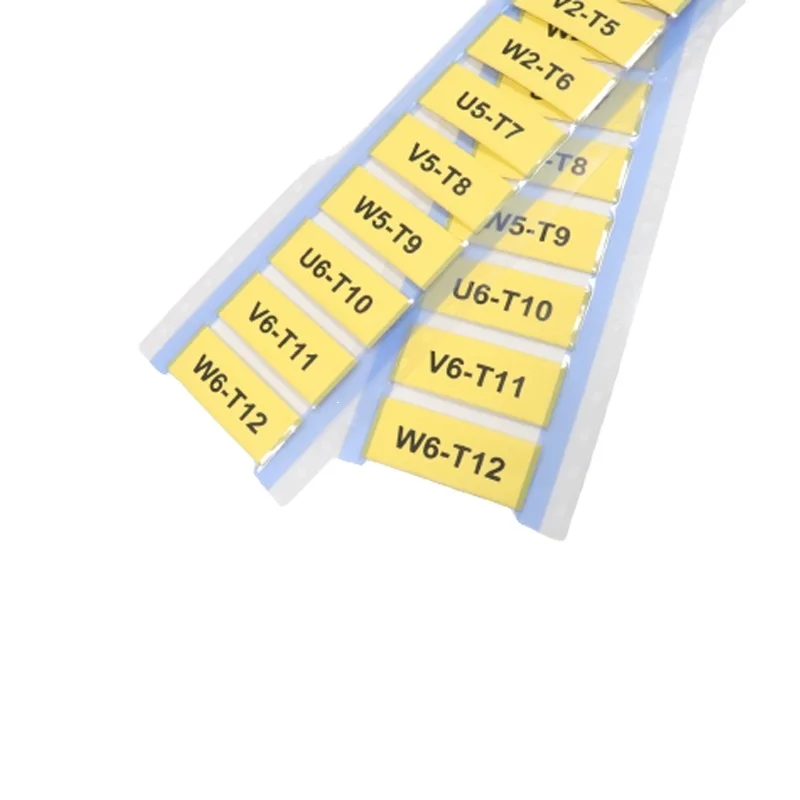 Heat Shrink Cable Marker Sleeve Printed Label Identification Tubing