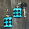 Blue & Black Checkered