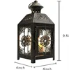 Abri de jardin noir 10,1*10,1*24 cm