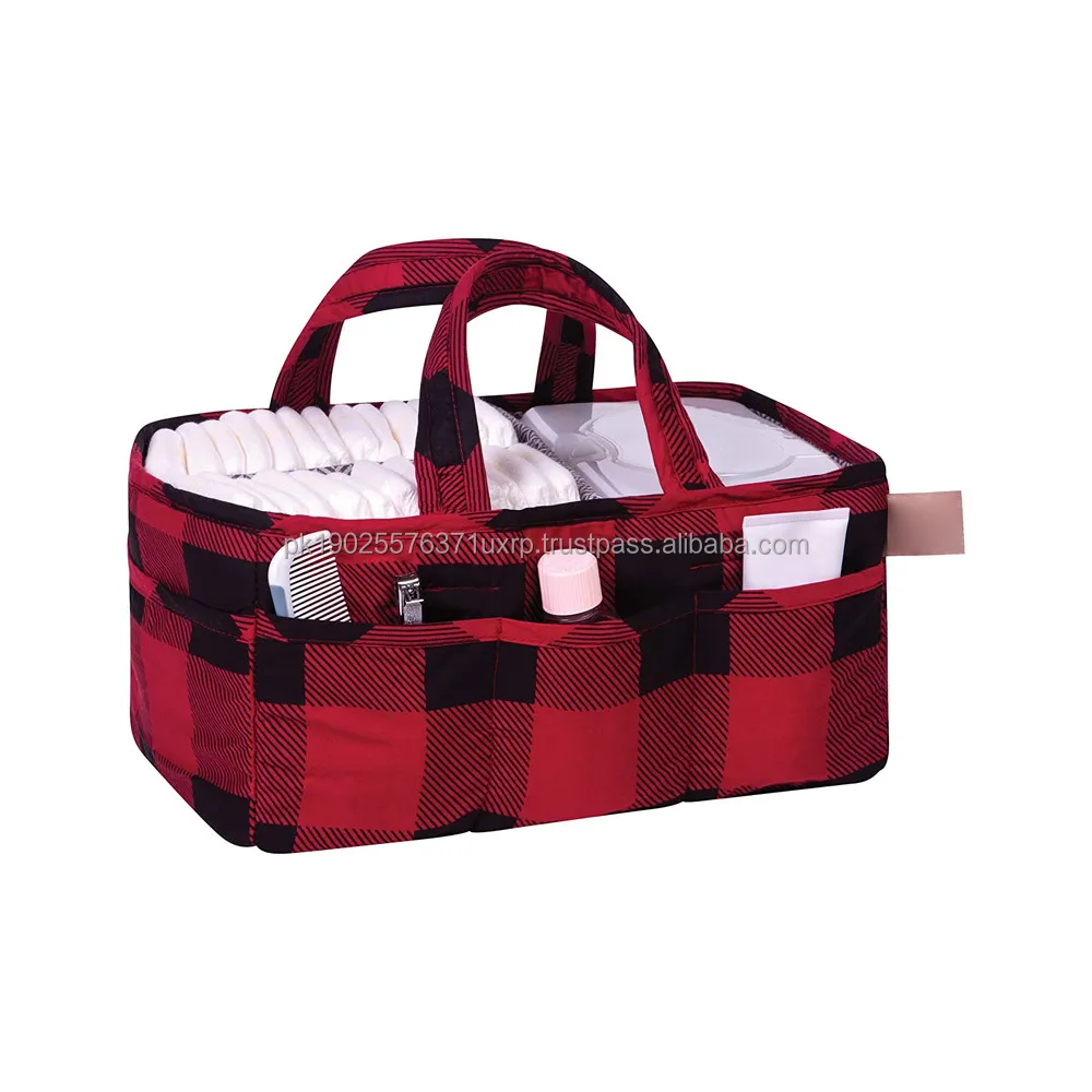 High Quality Diaper Caddy Organizer Portable Felt Diaper Bag For Baby Hanging Diaper Caddy