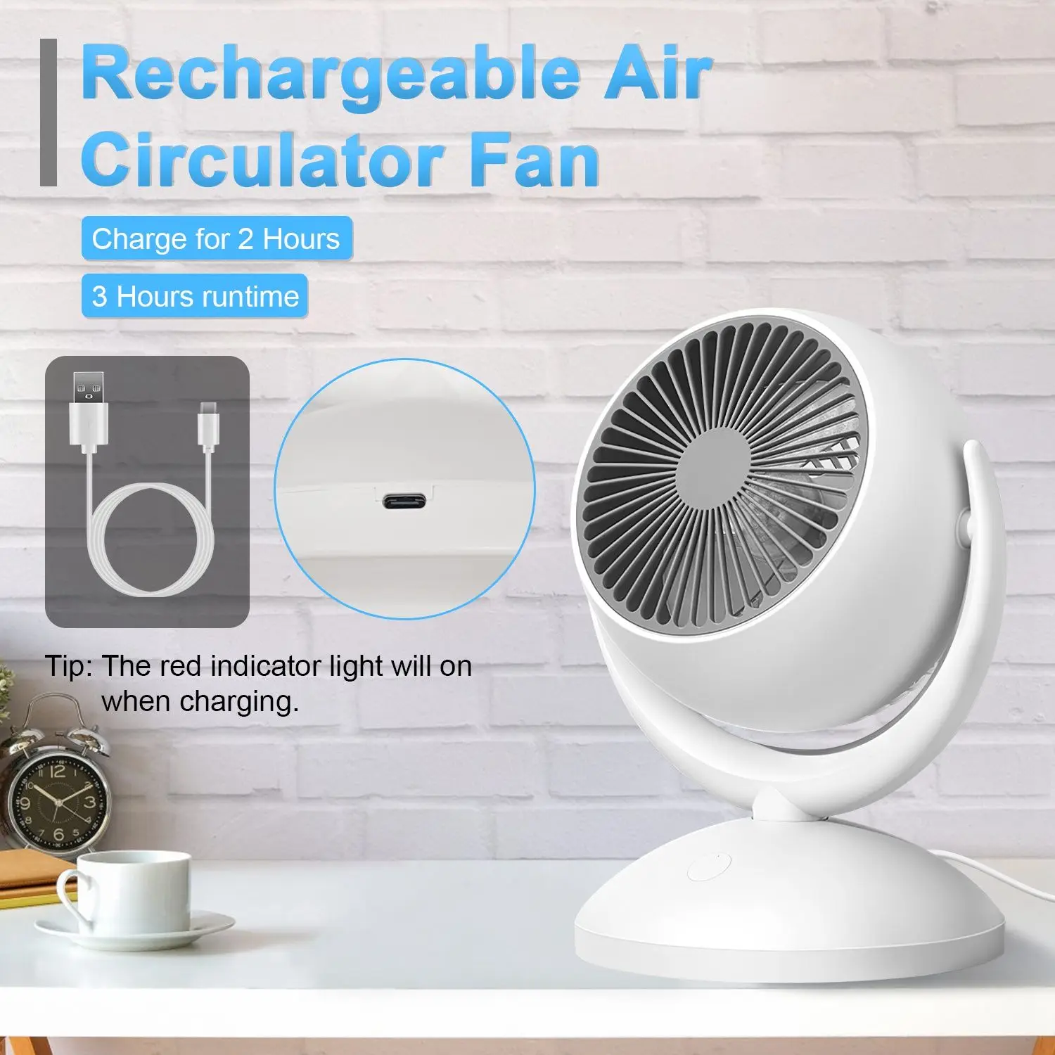 Table Fan, Portable, 7-9.9 - detail 8