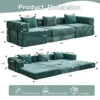 Verde Scuro + Chenille + 3 Posti