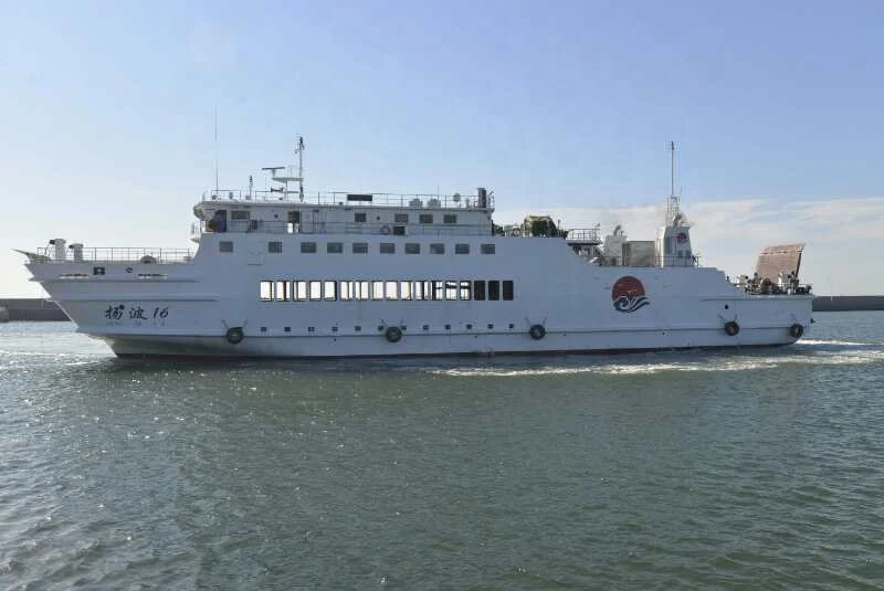【稀少品】 BOAT/RORO 67.1m Used Ropax Ferry LCT RoRo Ship for Sale - 14 Knots Speed