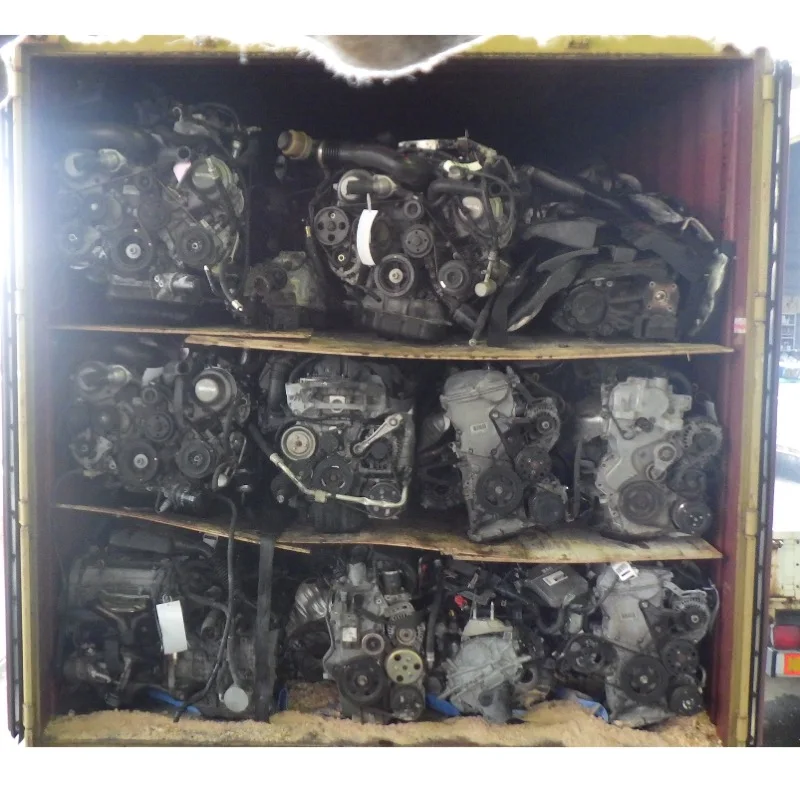 Container Load Used Engine Japan Used Car Parts