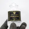 Golden Foil Text Embossed Label