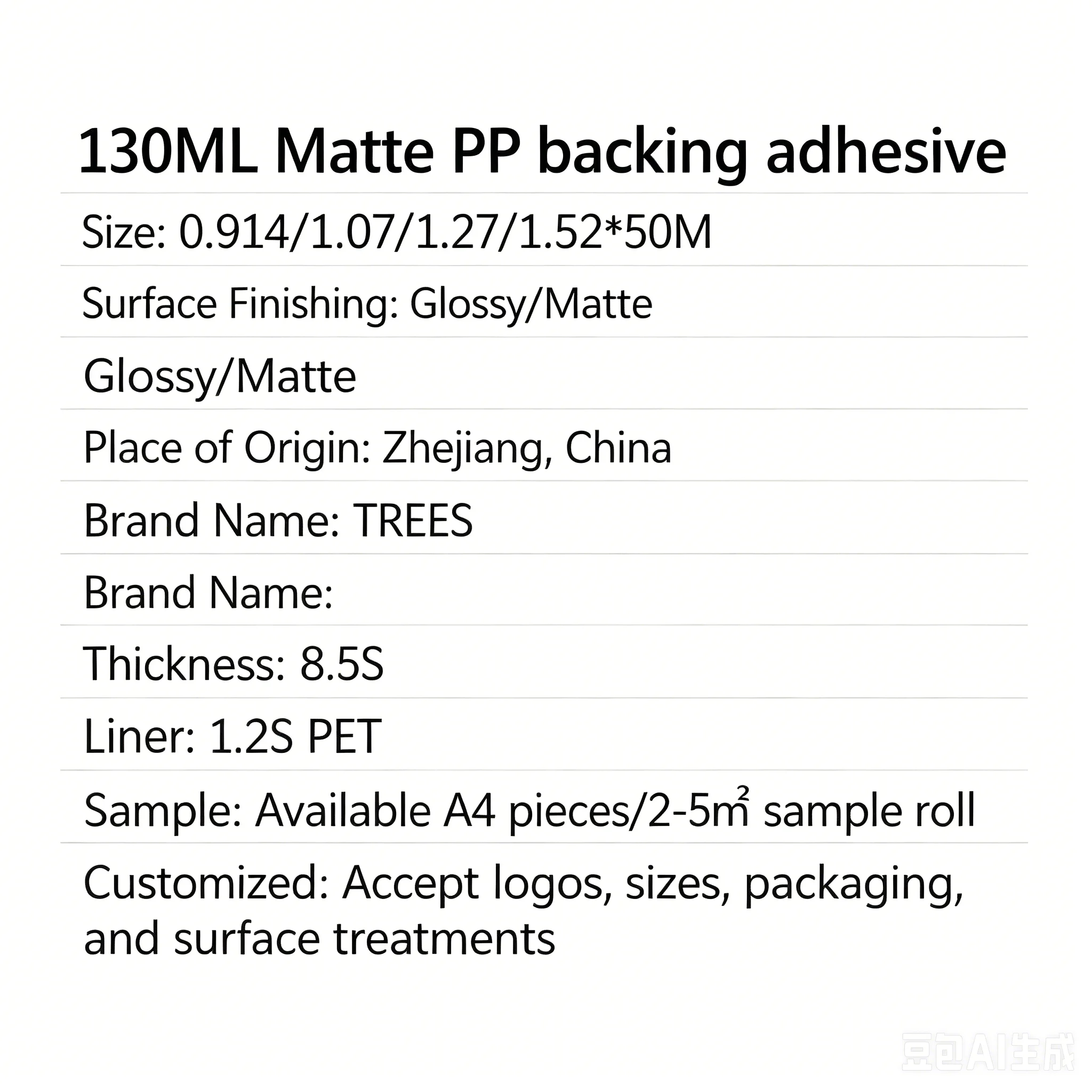 Specifications