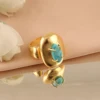 Turquesa de cobre azul
