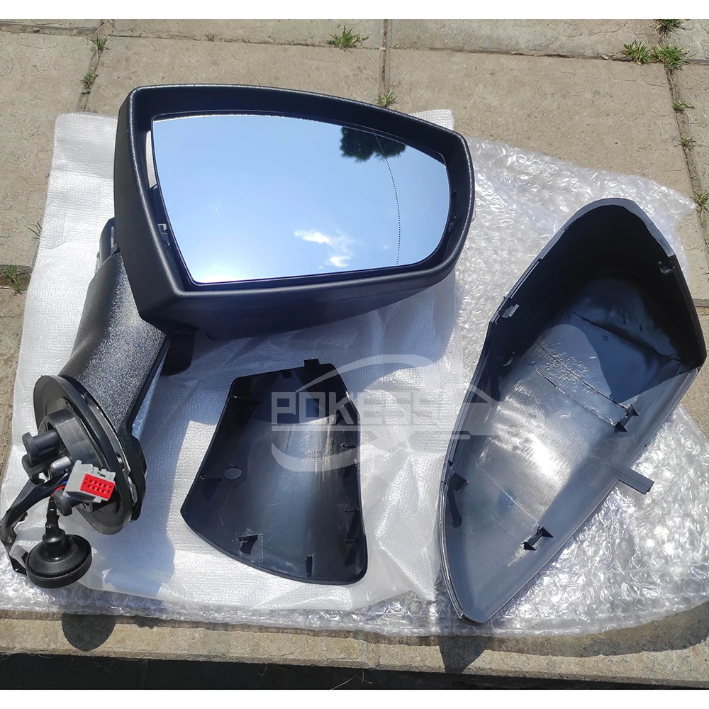Car Rearview Mirror DN1517683BA DN1517683AB Side Mirror Front Left Bla... — 5