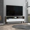 Dark Walnut / White Color