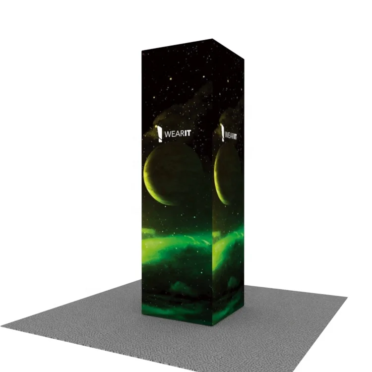 Модная Горячая Распродажа быстрая установка многоразовая алюминиевая Натяжная ткань прочный выставочный стенд портативный 10 футов выставочная башня