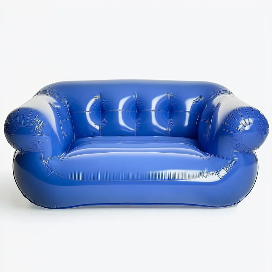 Modern Inflatable Double Sofa Plastic Floating Recliner Chair by Chinese Manufacturer for Hotel & Living Room Rocking Feature