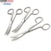 Ensemble de 3 ciseaux de dissection opératoires