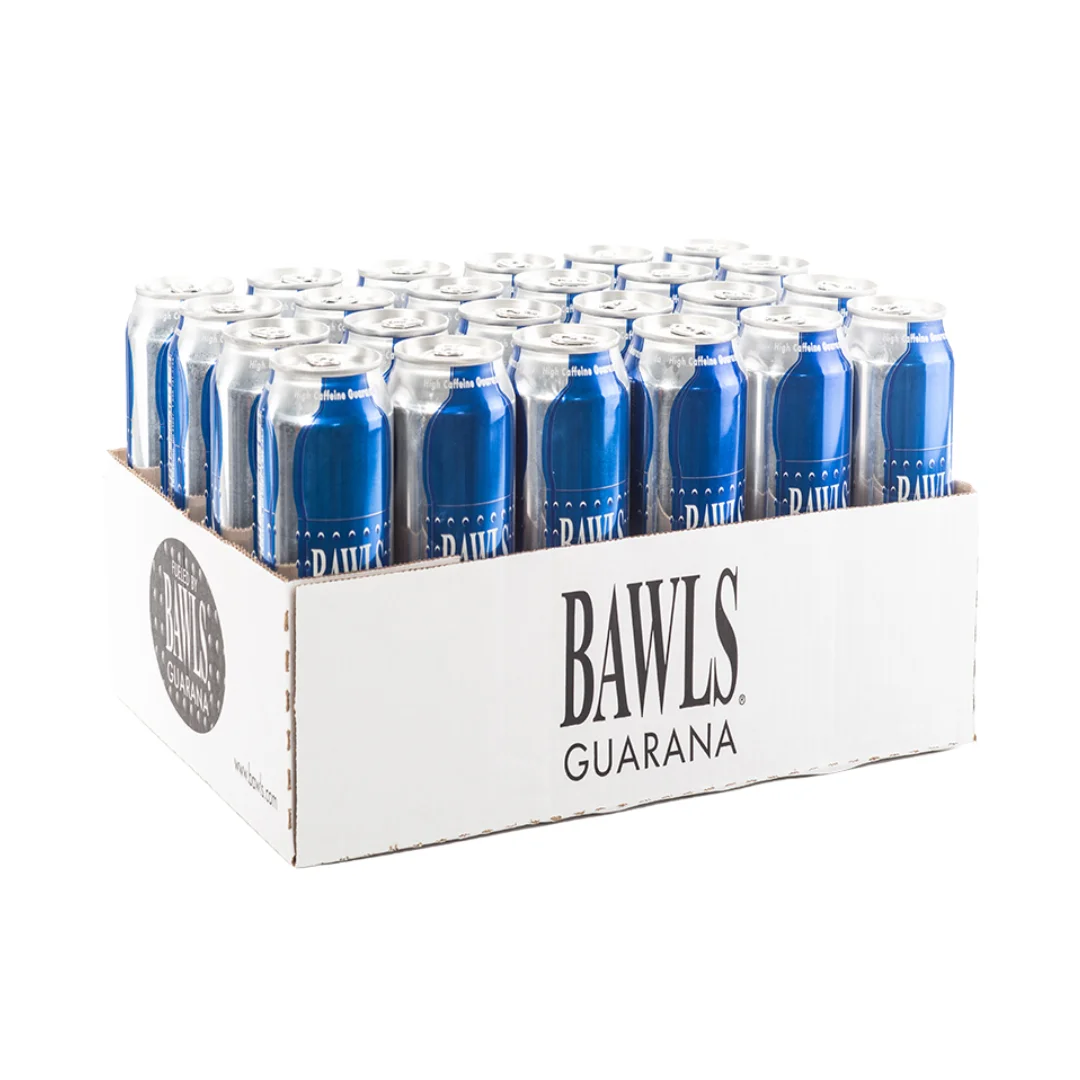 Bawls Original Soda With Guarana Caffeine Energy Drink Beverage 16 Oz