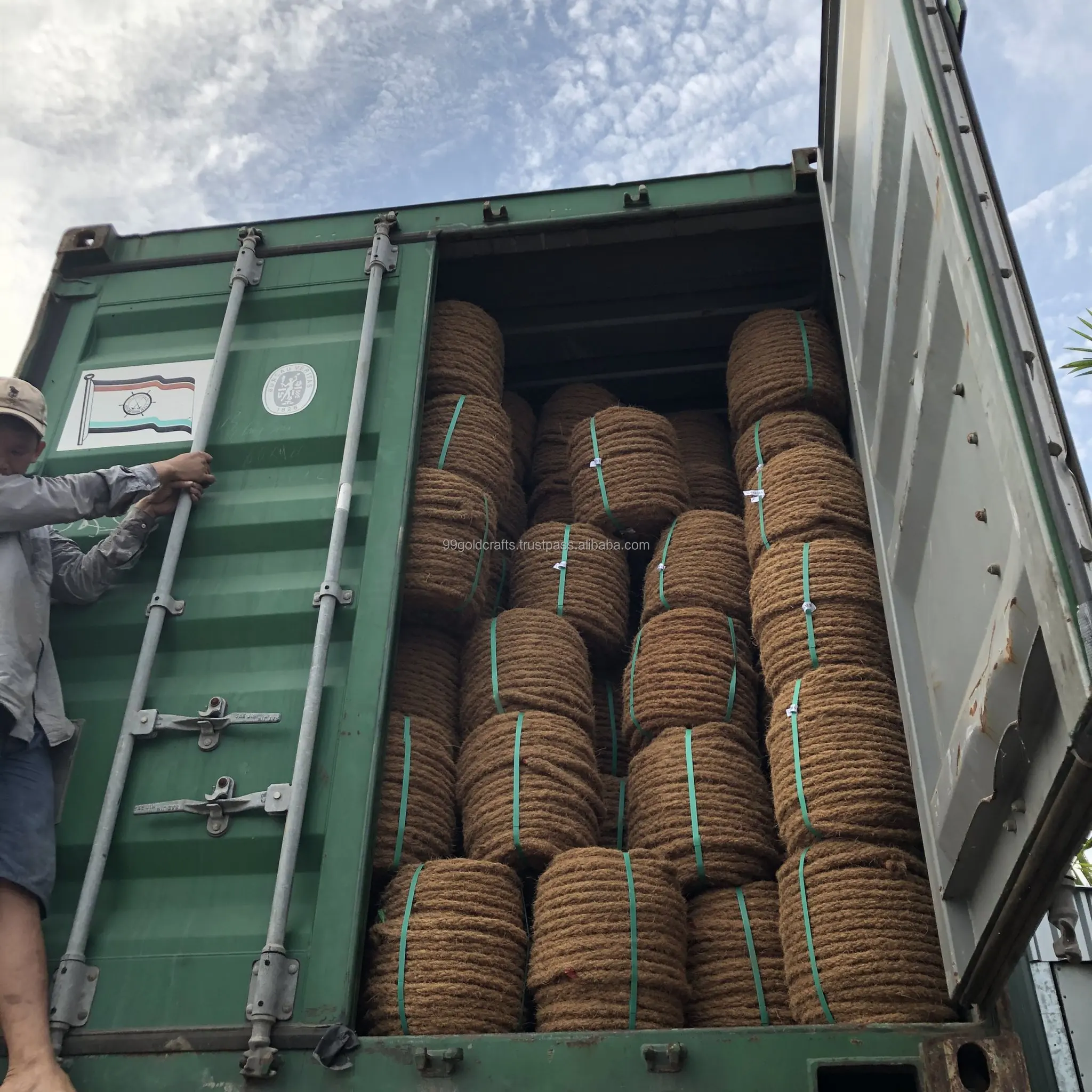 Vietnam Factory Bulk Coir Matting Rolls   Cut To Size Coir Roll