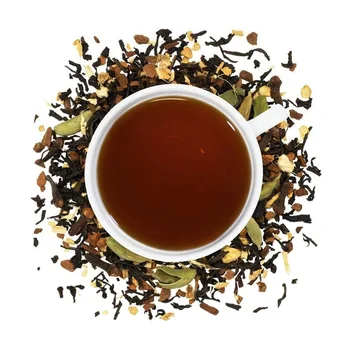 Masala Chai Spiced black tea | Authentic Masala Chai Loose Leaf tea with Whole Spices