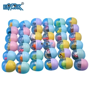 Plastic Surprise Egg Capsule 45mm Vending Capsule Toys for Children