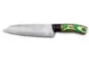 Emerald Green & Cream Striped Handle