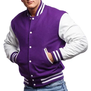High Quality Custom Made Varsity Jacket/Letterman/baseball Jackets with Chenille patches/Embroidered Jacket