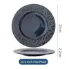 10.5 inch flat plate