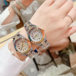 2026 New High-end Designer Fashion Trendy Women's Quartz Watch Diamond Setting Moissanite Vintage Waterproof Luxury Brand Watch