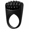 Black with silicone roller