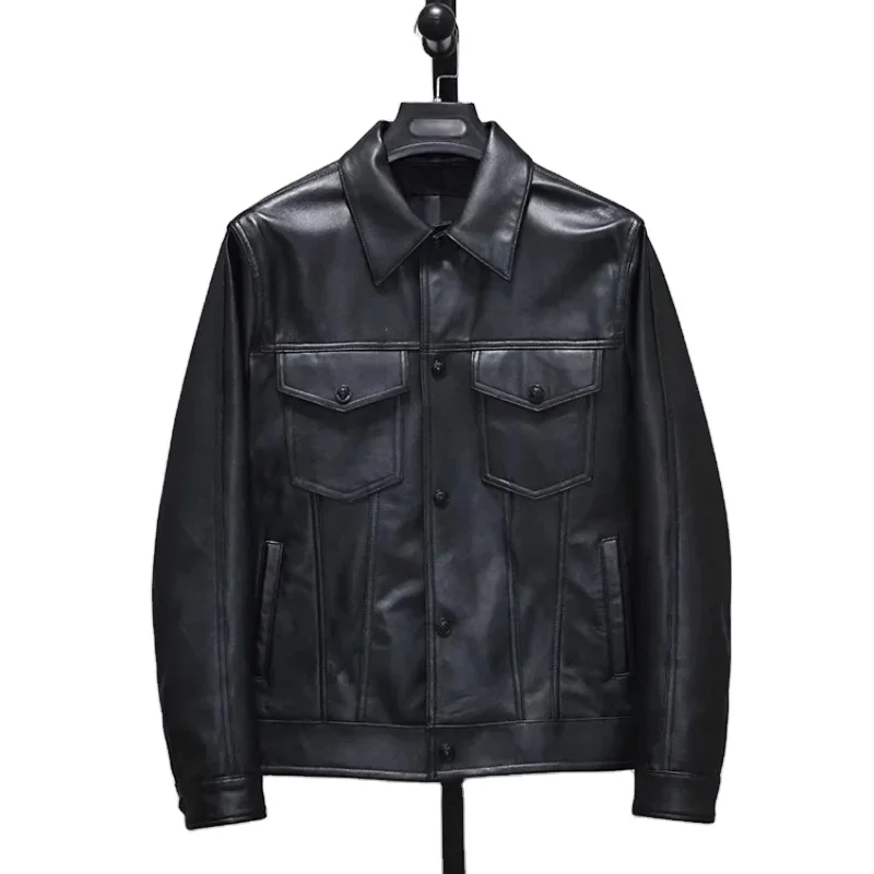 Shop Our 100% Natural Soft Thin Sheepskin Leather Jackets