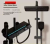 Black Digital Display Ambient Light Kit