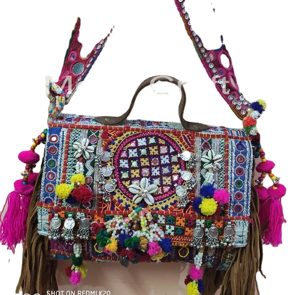 Banjara Bag Embroidery Bag afghani Bag Handmade Tribal 