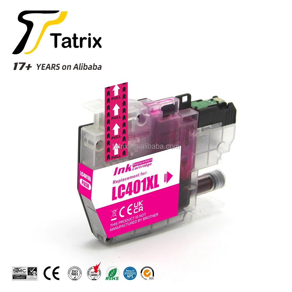 Harry Potter Gadget Kit Cartucce Inchiostro Compatibili Brother LC401/ LC401XL - Per Stampanti MFC-J1010DW, J1012DW, J1170DW Vetro Temperato Privacy IPhone - Foto 2