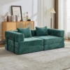 Verde Scuro + Chenille + 2 Posti
