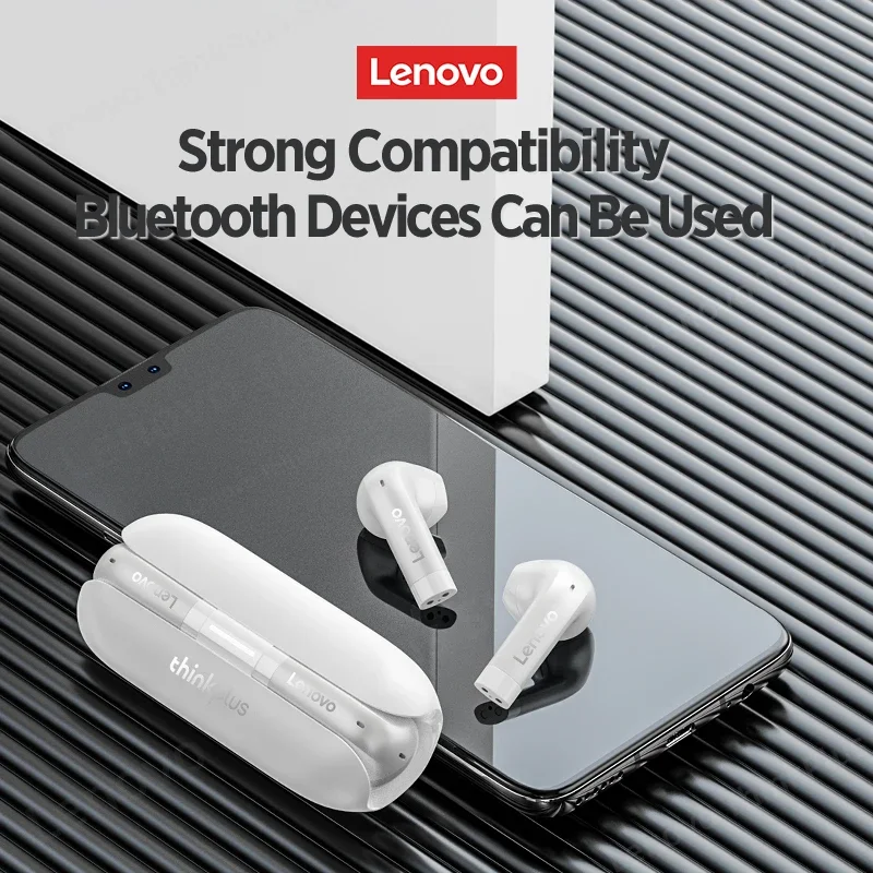 Clearance Sale Lenovo TW60 Gaming Sport Low Latency Earbuds TWS BT V5.3 Earphones HiFi Sound Noise Reduction Headphones