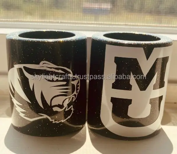 Wholesale Resin Epoxy Elegant Shaped Drinking Glasses Custom Logo