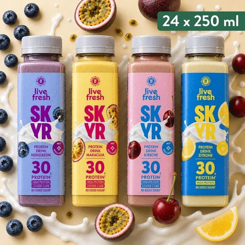 Live Fresh Skyr Protein Drinks Bundle