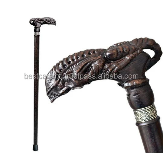 Wooden Walking Stick With Cobra Style Buy Older Walking Cane Walking