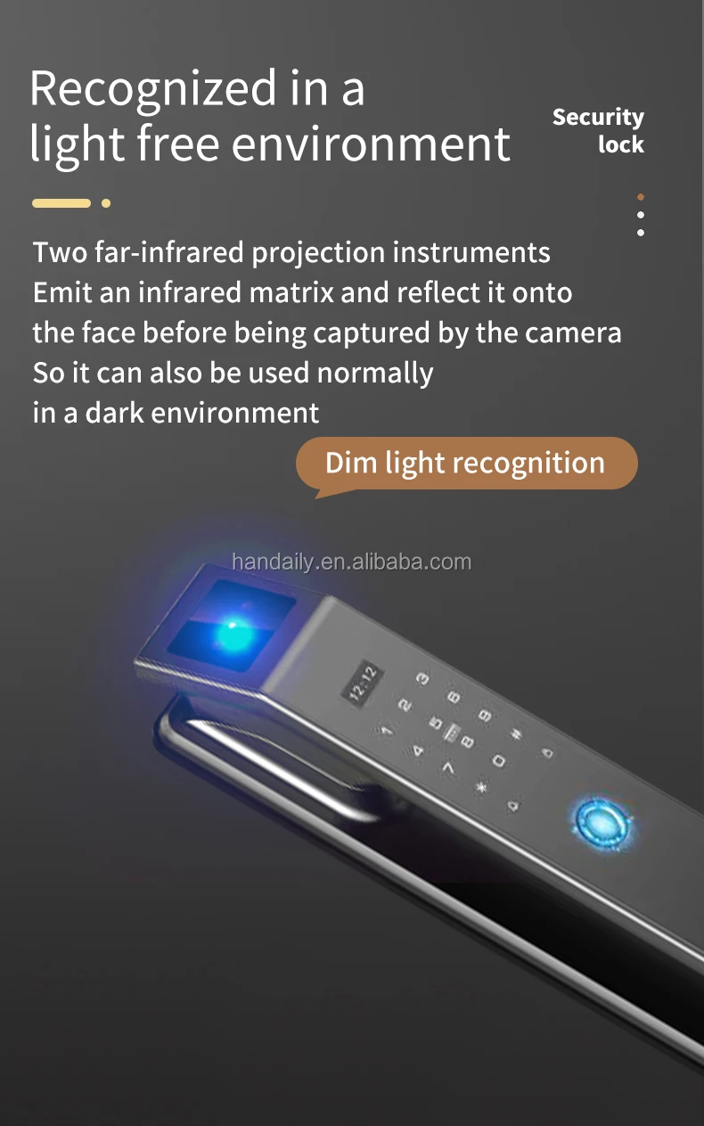 3D Face Recognition Smart Door Lock - Secure & Convenient