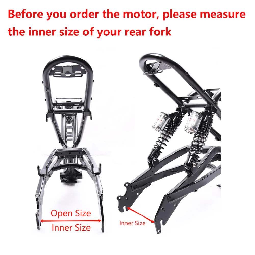 48V 1000W 20x4.0 Ebike Conversion Kit - Durable & Powerful
